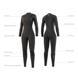 Mystic Jayde Fullsuit 4/3mm Double Fzip