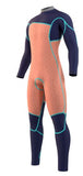 Mystic Majestic Fullsuit 3/2 mm Fzip - Cypress Green