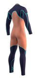 Mystic Majestic Fullsuit 5/4mm Fzip - Cypress Green