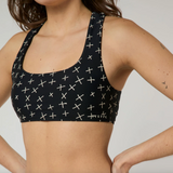Mystic Lana Cross Bikini Top