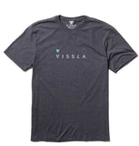 Vissla Caliper Comp Lite Eco Performance Tee - Heather black