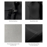 Vissla 7 Seas comp 4/3 full chest zip Gry