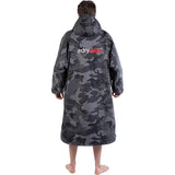 Dryrobe Long Sleeve Poncho Black Camo/Black