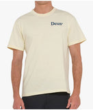 Deus Slow Burn Tee bone white