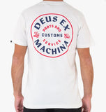 Deus Eclipse Tee vintage white