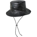 Kangol Faux Leather Reversible Bucket