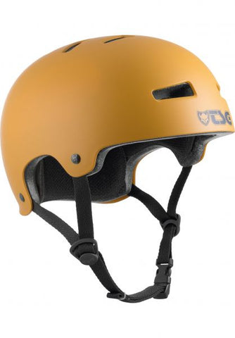 TSG Evolution Helmet Solid Colour Satin Yellow Ochre