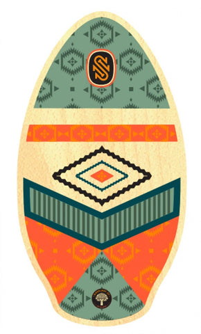 Skimboard SkimOne 37 95cm Navajaui Green Orange