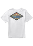 Vissla Wave Chasers Premium Organic Pkt Tee, White