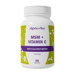Alpha Plus MSM + Vitamin C 90 (OBS utgång 2305)