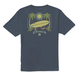 Vissla Out There Organic Tee - Dark Denim