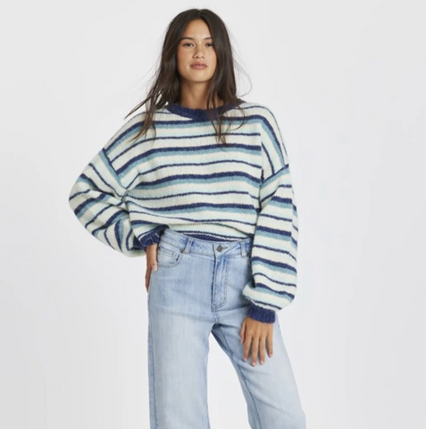 Sisstr Costa Del Sol Sweater - Aqua