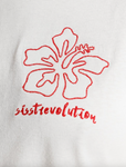 Sisstr Hibiscus Tee - Vintage White
