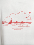 Sisstr Hibiscus Tee - Vintage White