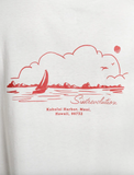 Sisstr Hibiscus Tee - Vintage White