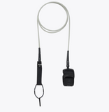 Mystic Surf Leash - Dirty White