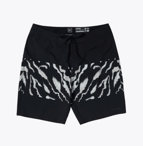 Mystic Motif Boardshort - Black