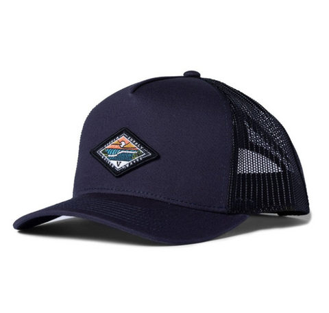 Vissla Solid Sets Trucker Hat - Dark Denim