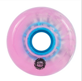 Santa cruz wheels "Swirly Trans" 65mm, pink
