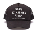 Deus Venice Address Trucker - Black