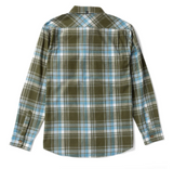 Vissla Central Coast Eco LS Flannel Army