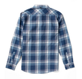 Vissla Central Coast Eco LS Flannel Dark Denim