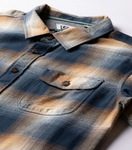 Vissla Central Coast Eco LS Flannel Dark Naval