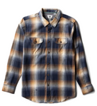 Vissla Central Coast Eco LS Flannel Dark Naval