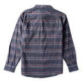 Vissla Central Coast Eco LS Flannel Navy Heather