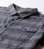 Vissla Central Coast Eco LS Flannel Navy Heather