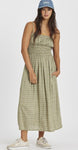 Sisstr Bay Breeze Woven Tank Army