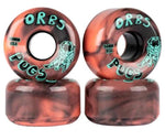 Welcome ORBS PUGS "SWIRL WHEELS" 85DU SOFT WHEELS FULL CONICAL Coral/Black 56mm