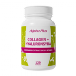 Alpha Plus Collagen + Hyaluronsyra 120