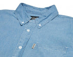 DEUS EX MACHINA PHOENIX BD CHAMBRAY SHIRT INDIGO