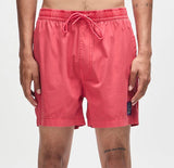 Deus Sandbar Garment Dyed Mesh Short - Melon Red