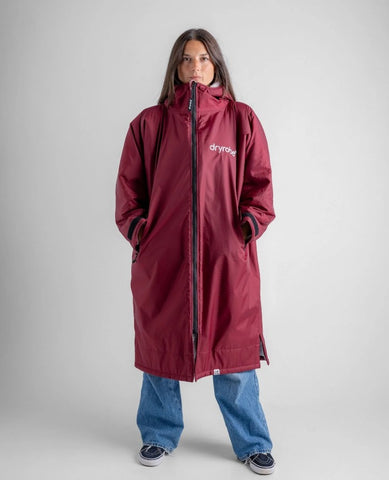 Dryrobe Advance V3 LS Poncho - Burgundy Sand Camo