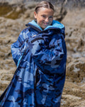 Dryrobe Advance V3 LS Poncho - Camo/Blue