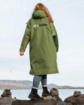 Dryrobe Advance V3 LS Poncho Blue - Dark Green Black