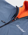 Dryrobe Advance V3 LS Poncho - Dark Grey/Orange