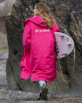Dryrobe Advance V3 LS Poncho - Pink/Light Grey