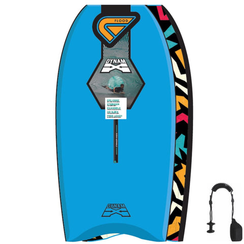 FLOOD Bodyboard Dynamx Stringer 41 Red Tribal