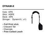 FLOOD Bodyboard Dynamx Stringer 42 Orange Palm II