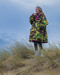 Dryrobe Advance KIDS V3 LS Poncho - Camo/Pink