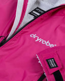 Dryrobe Advance KIDS V3 LS Poncho - Pink/Light Grey