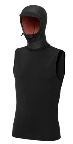 Mystic Neoprene Top with hood 3/2mm