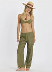 Sisstrevolution Coral Crush Cargo Woven Pant