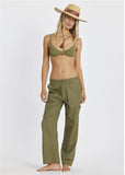 Sisstrevolution Coral Crush Cargo Woven Pant