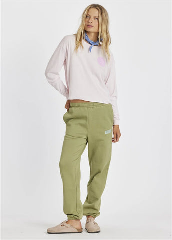 Sisstr Reign LS Knit Tee - Pink Glow