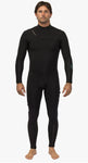 Vissla New Seas 4-3 U-Zip Wetsuit - Black