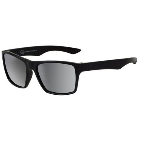 Dirty Dog Vendetta Satin Black / Silver Mirror Polarised - 53415